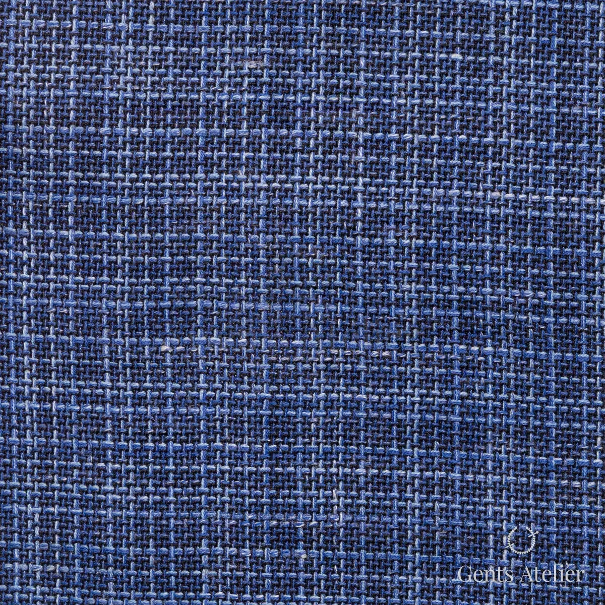 Костюм из Gent's Colors 2699-9 — синий, Шерсть, лён, шёлк